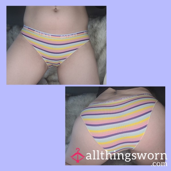 Striped Cotton Panties #2
