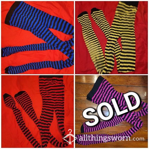 Striped Dance Tights $20 *or 4 For $50