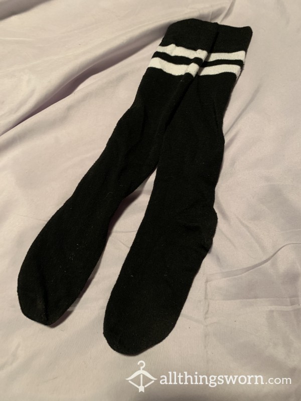 Striped & Knee High Socks