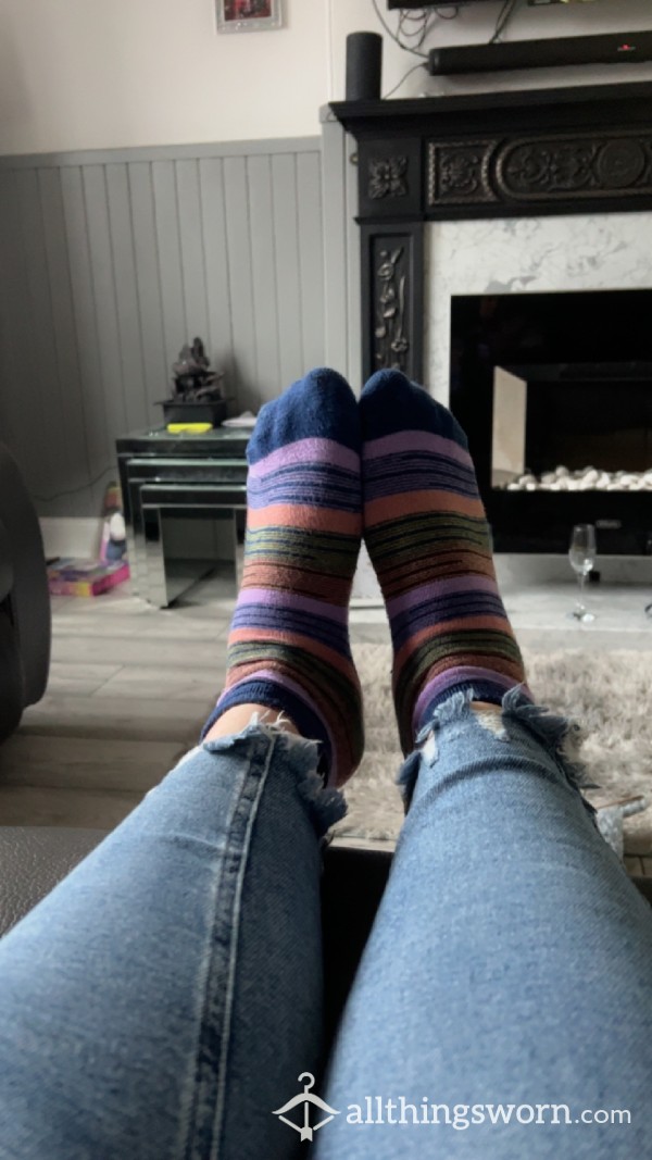 Striped Levi Socks For Wears