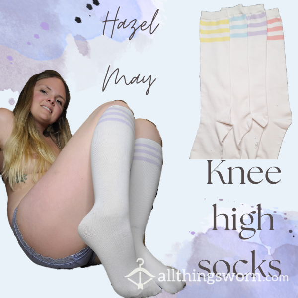 Striped Knee High Sock