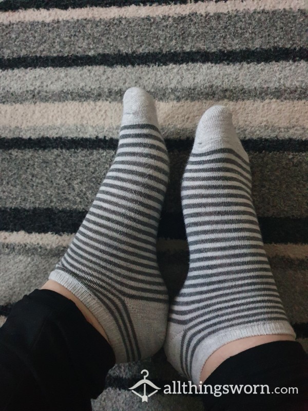Striped Ankle Socks