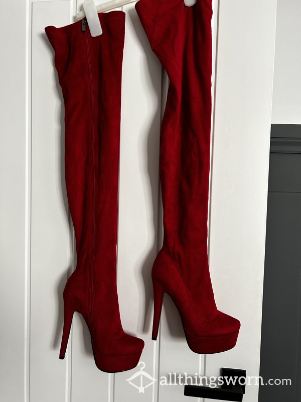 Stripper Thigh High Boots 😈