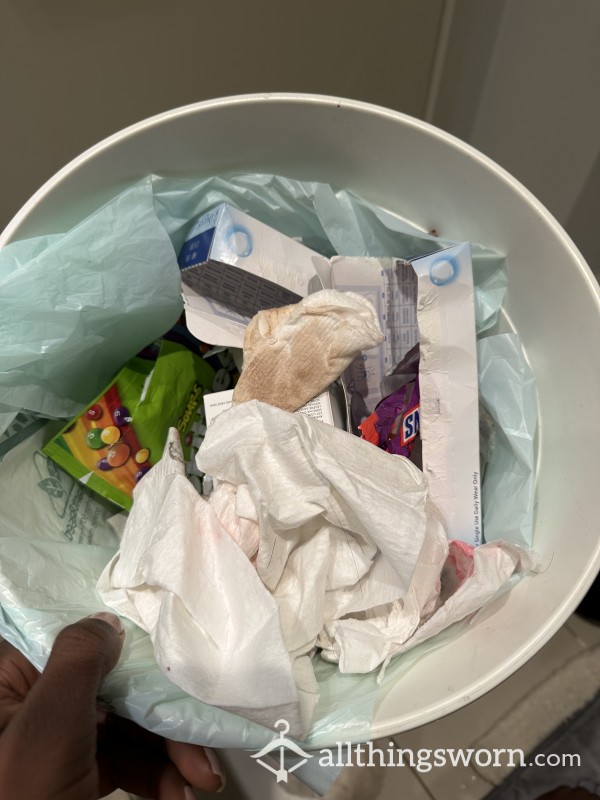 STRIPPER Trash - Sandwich Bag Of Bathroom Contents 🗑️