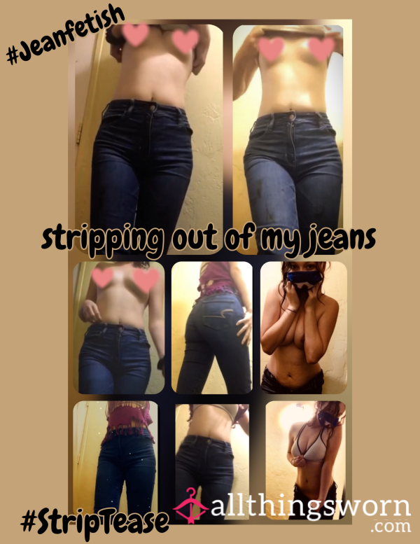 Stripping Out Of Jeans