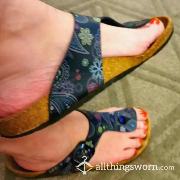 Stunning Well Worn Sandals Size 6. Really Sweaty But Still Hot £30🔥🔥🔥