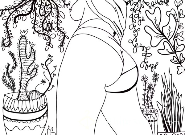 Sub Task: Kinky Coloring Pages 🖌️
