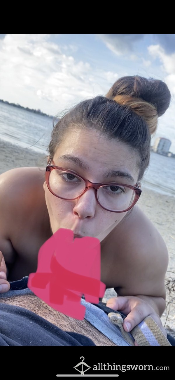 Sucking Dick On A Public Beach