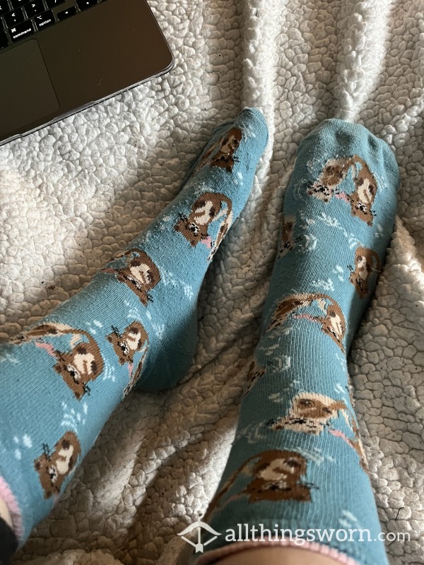Super Cute Blue Animal Socks