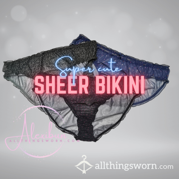 CLEARANCE Super Cute Sheer Bikini - International Standard Shipping Included!
