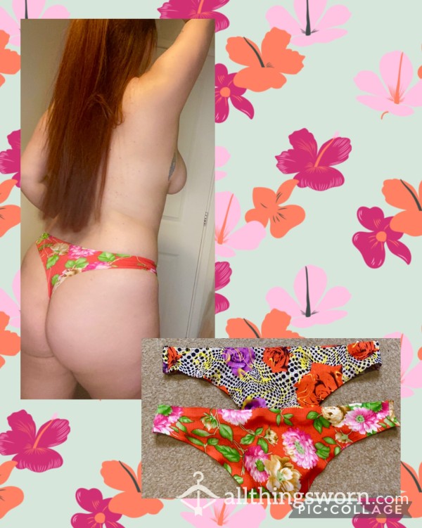 CLEARANCE SALE!! Super Floral Tacky Thongs 😉💐