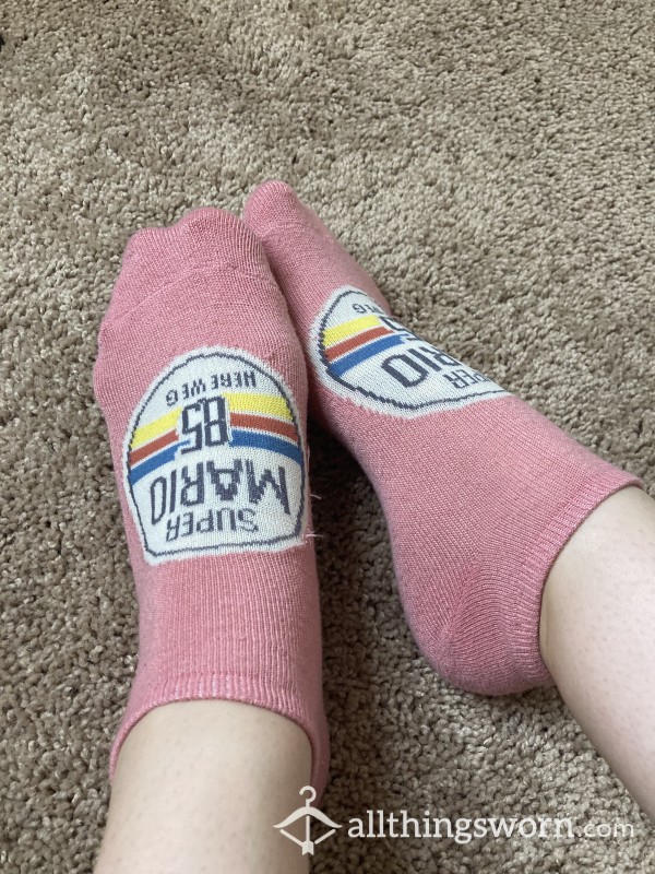 CLEARANCE Super Mario Ankle Socks