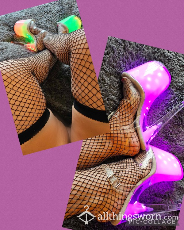 💦🥵👠Super Sexy Black Slut Fishnets 👠🥵💦