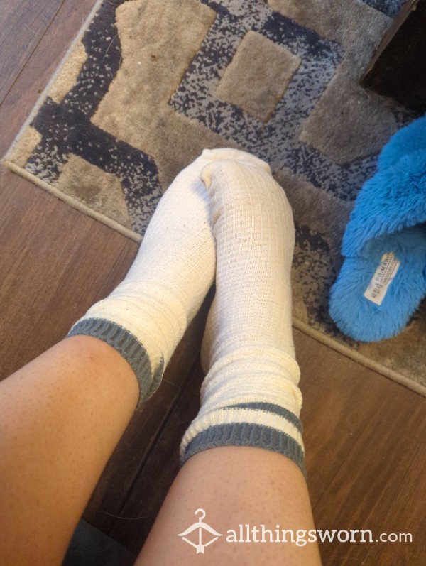 Super Soft Comfy Socks WORN ALL DAY WITH SLIPPERS