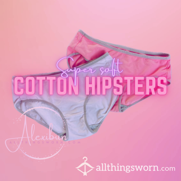 Super Soft Cotton Hipsters - International Shipping Included!