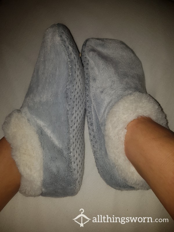 Super Soft Grey Slippers