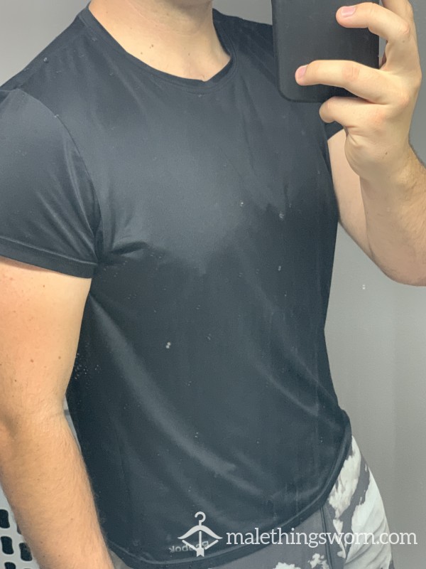 Sweaty Black Dri-Fit Shirt