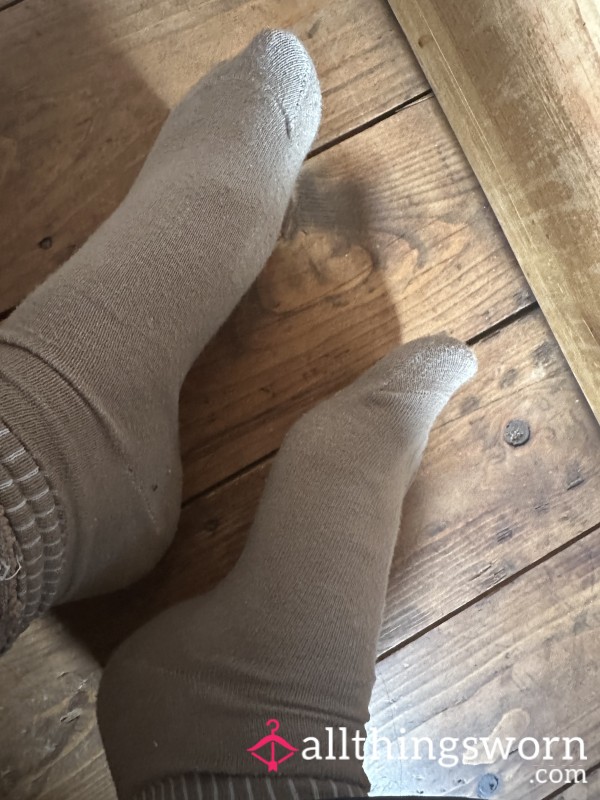 Sweaty Brown Socks