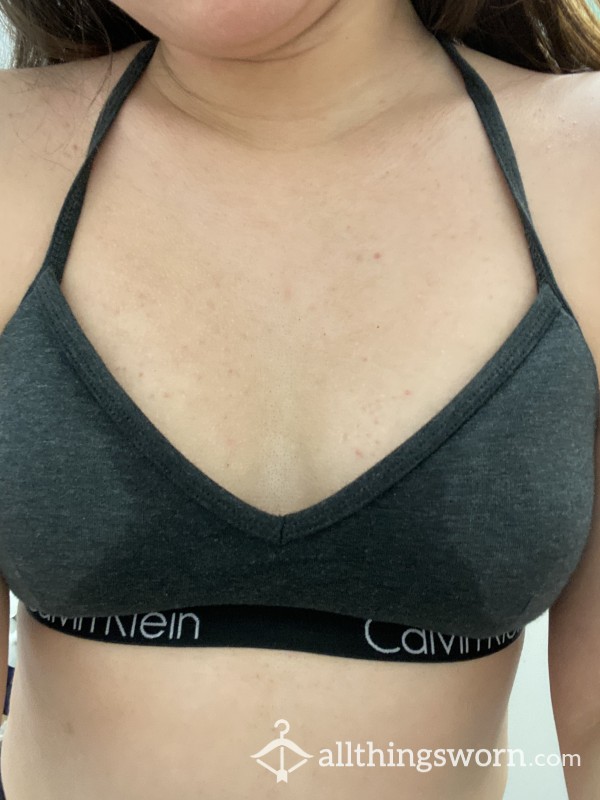 Sweaty Calvin Klein Workout Bra