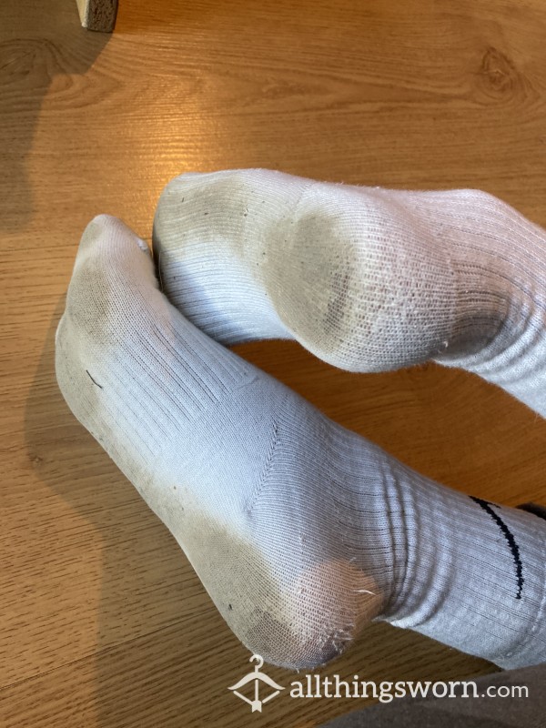 Buy Extremely Dirty And Sweaty Nike Socks With Foot Pr