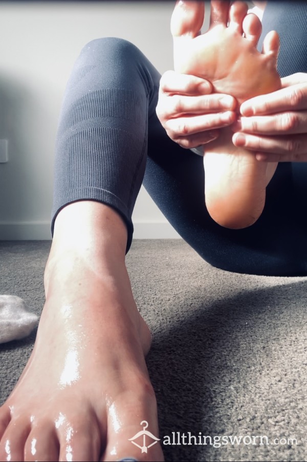 Sweaty Foot Massage
