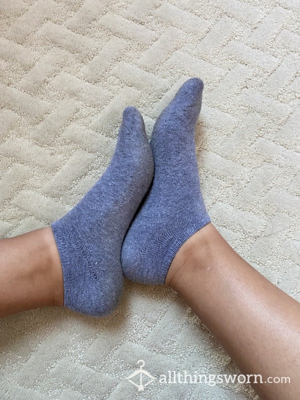 ❣️SOLD❣️Sweaty Grey Gym Socks