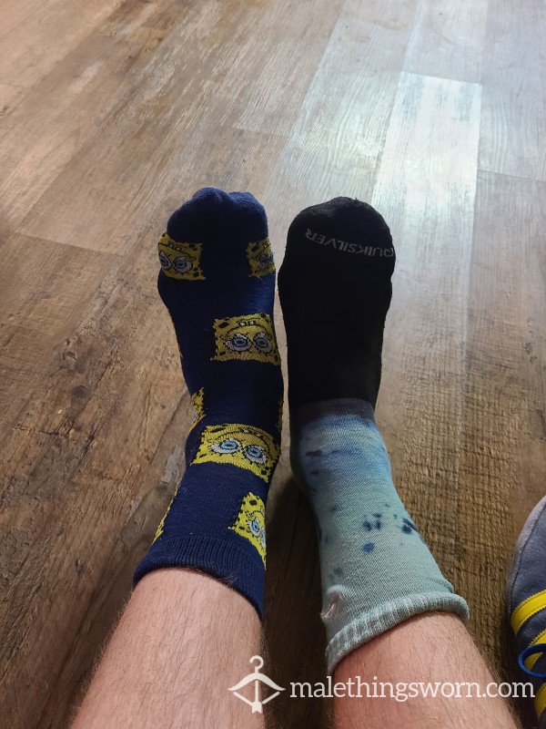 Sweaty Mismatched Socks