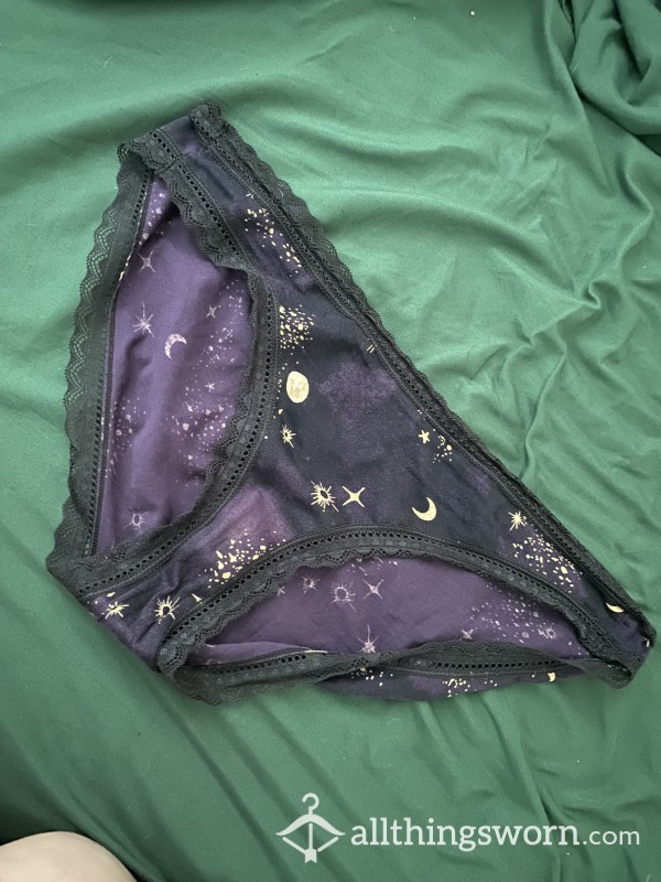 Purple Panties With Stars