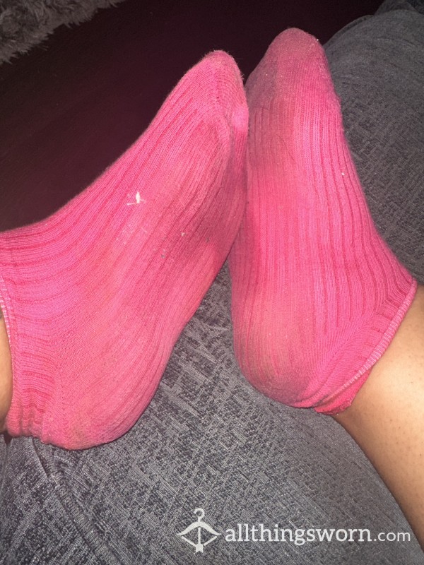 Sweaty Pink Socks