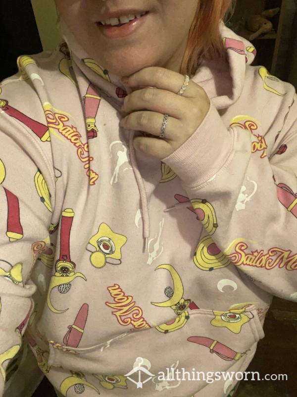 Sweaty, Sailor Moon Gym Sweatshirt -XL
