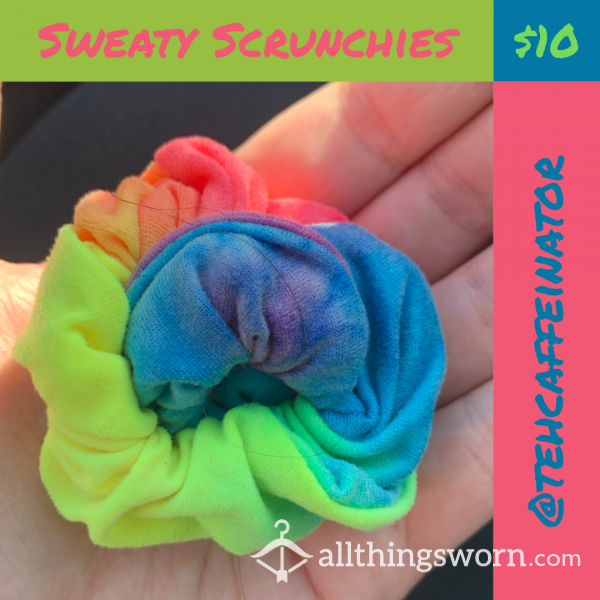 Sweaty Scrunchies - Free Workout Included - Free Ship/Tracking (USA) Vacuum Sealed