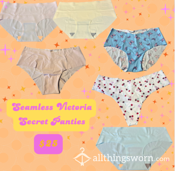 Sweaty, Seamless Panties From Victoria's Secret