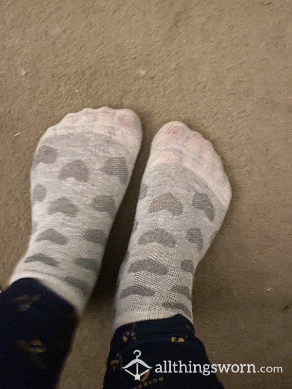 Sweaty See Through Socks