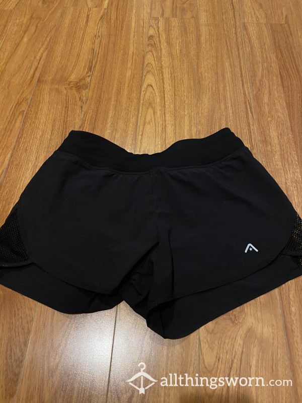 Sweaty Shorts With Built In Panties, With A Scent That Will Take Your Breath Away!