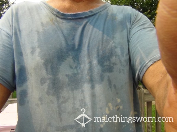 Sweaty Smelly Trashed Work T Shirt.