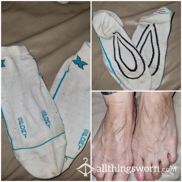 Sweaty Socks Worn By A Milf