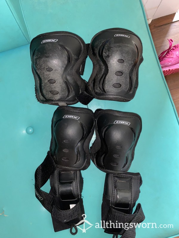 Sweaty Stinky Skate Pads Worn For 6+ Months Of Skating