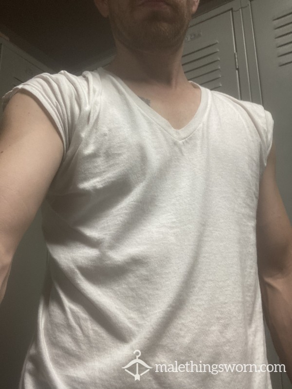 Sweaty White T-shirt