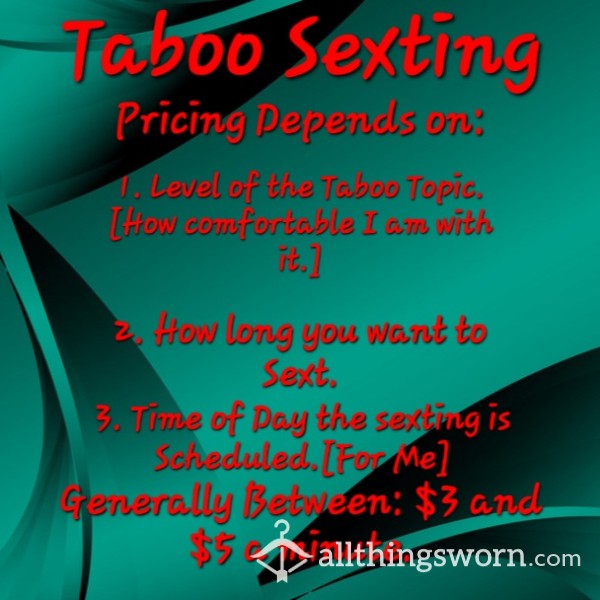 Taboo Sexting