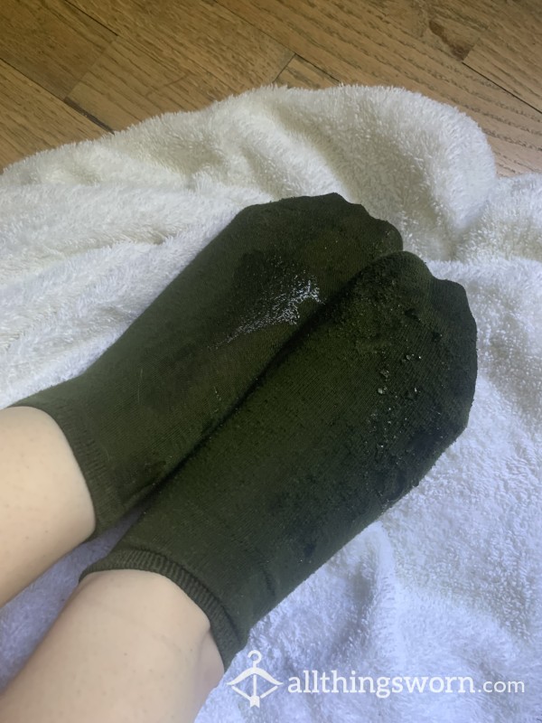 Taking Off Wet Socks