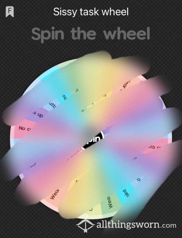 😈 Task Wheel 😈 Who Needs To Be Told What To Do By Ava’s Wheel?