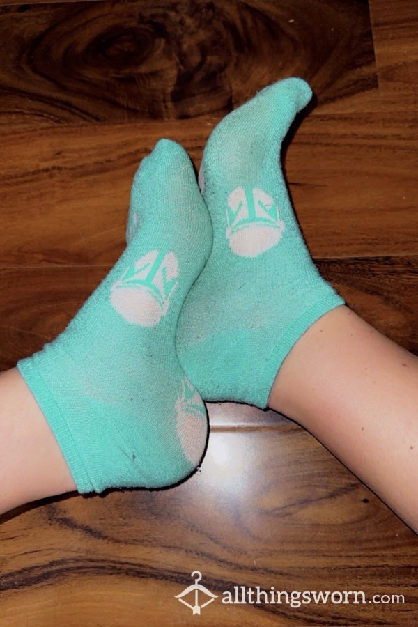 Teal Cotton Star Wars Ankle Socks