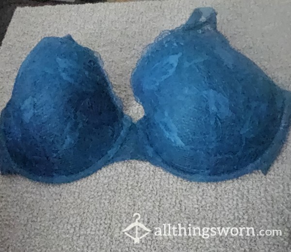 Teal Lace Bra 38g