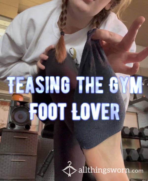 Teasing Gym Foot Lovers