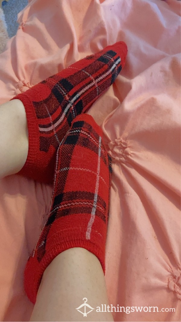 Teenie Tiny Plaid Socks