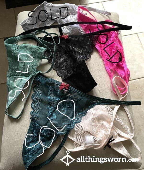 Teeny Tiny G-Strings: 6 Pairs To Choose From 💋