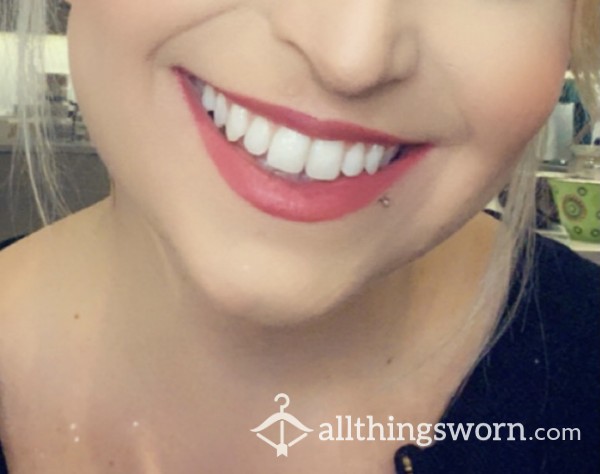 Teeth Whitening Strip - Used - Want To Know How I Get My Teeth So Pretty…? See The Imprint Of My Teeth!