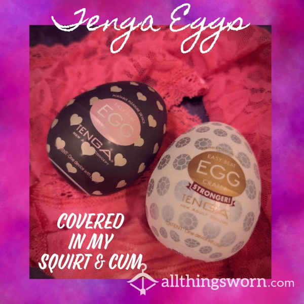 Tenga Egg Covered In My Juices