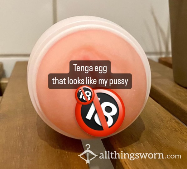 Tenga Egg In Form Of My Pussy + 2 Pre Made Videos , LIMITED EDITION 🔥