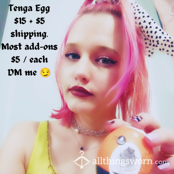 Tenga Egg Orange "Crunchy" Texture